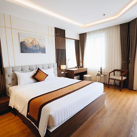 Manh Quan Luxury Hotel Vinh Yen Exterior foto