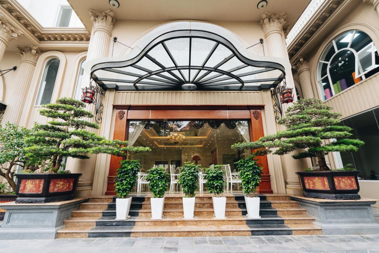 Manh Quan Luxury Hotel Vinh Yen Exterior foto