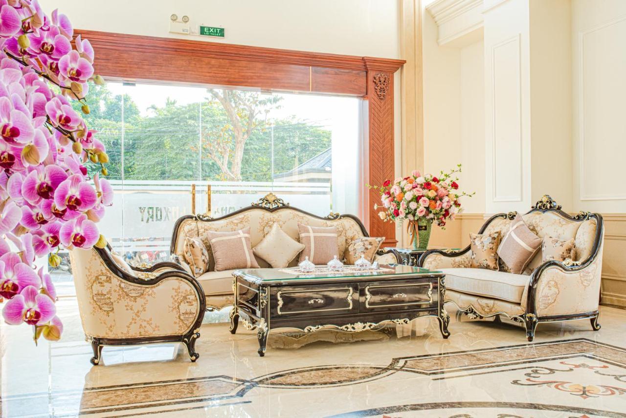 Manh Quan Luxury Hotel Vinh Yen Exterior foto